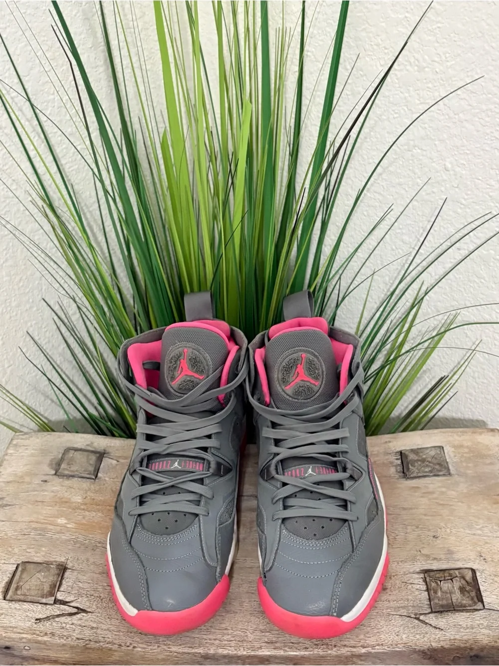 Jordan Two Trey Gray/Pink Sneakers